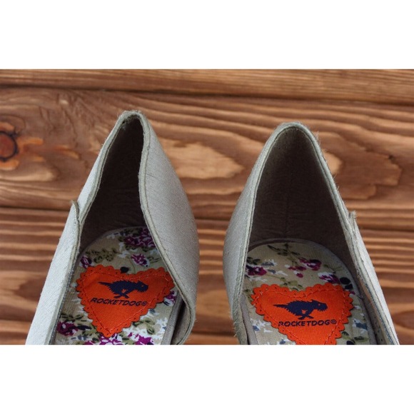 Rocket Dog Women Sz 9.5 M Brown D'Orsay Synthetic Shoes C2491210 - Picture 3 of 7